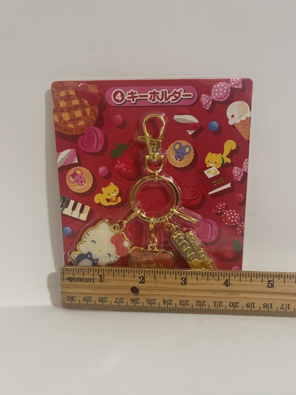 Hello Kitty 50th Anniversary Keychain - Picture 4 of 5
